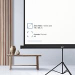 iggual Pantalla 84" 176x134 cm 4:3 trípode+bolsa - Imagen 3