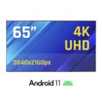 iggual Pantalla señalización 4K 65" Alto Brillo
