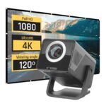 iggual Pack proyector 4K + lona proyección120"