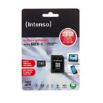 Intenso 3413480 Micro SD clase 10 32GB c/adapt - Imagen 2