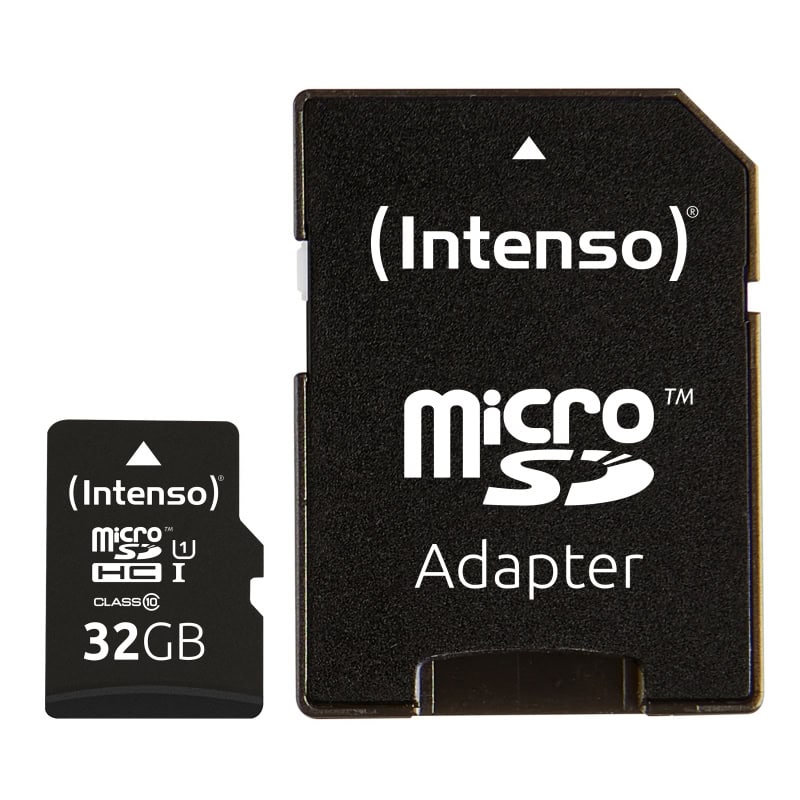 MTMSDM0201_800 Intenso 3423480 Micro SD UHS-I Premium 32GB c/adap - Imagen 1