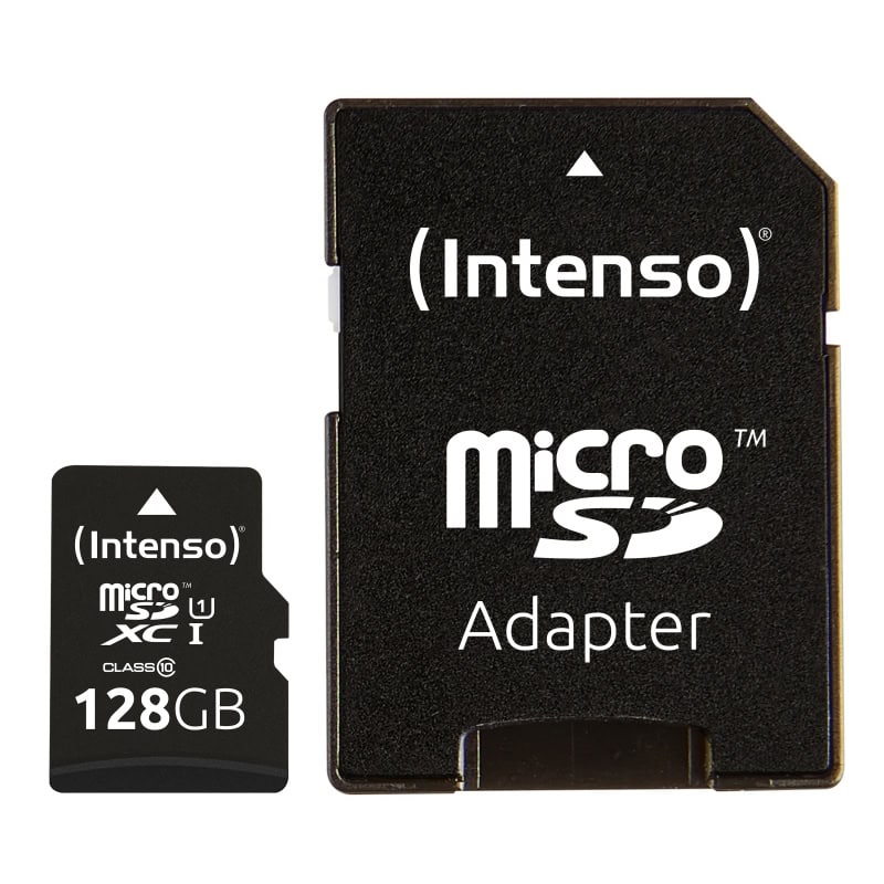 MTMSDM0203_800 Intenso 3423491 Micro SD UHS-I Premium 128G c/adap - Imagen 1