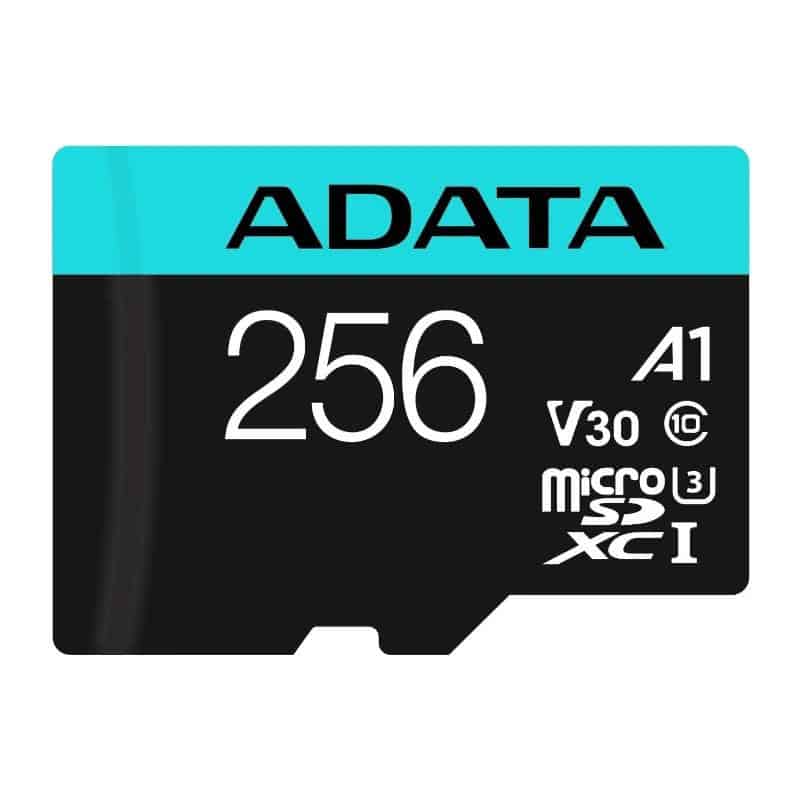 MTMSDM0292_800 ADATA microSDXC/SDHC UHS-I U3 256GB c/adapt - Imagen 1