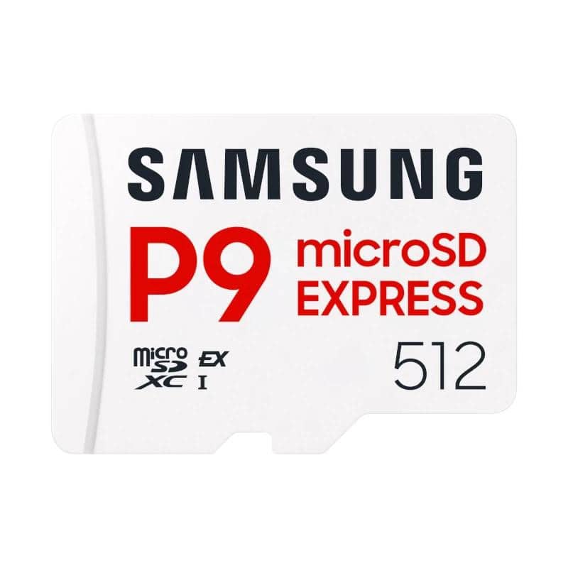 MTMSDM0333_800 Samsung MicroSDHC P9 Express 512GB V30, A1 800MBs - Imagen 1