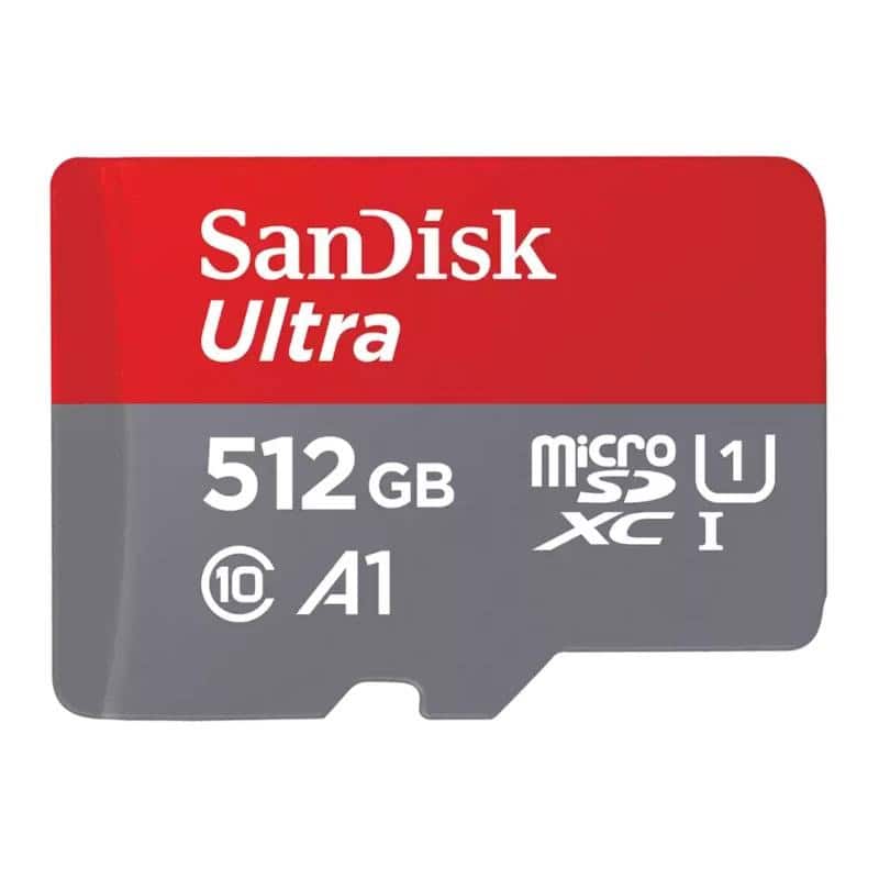 MTMSDM0337_800 Sandisk Ultra microSDXC 512GB UHS-I C10 c/a - Imagen 1