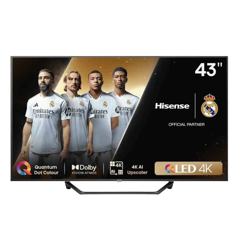 MTVLED0917_800 Hisense 43A7NQ TV 43" QLED 4K STV HDMi USB Wi - Imagen 1