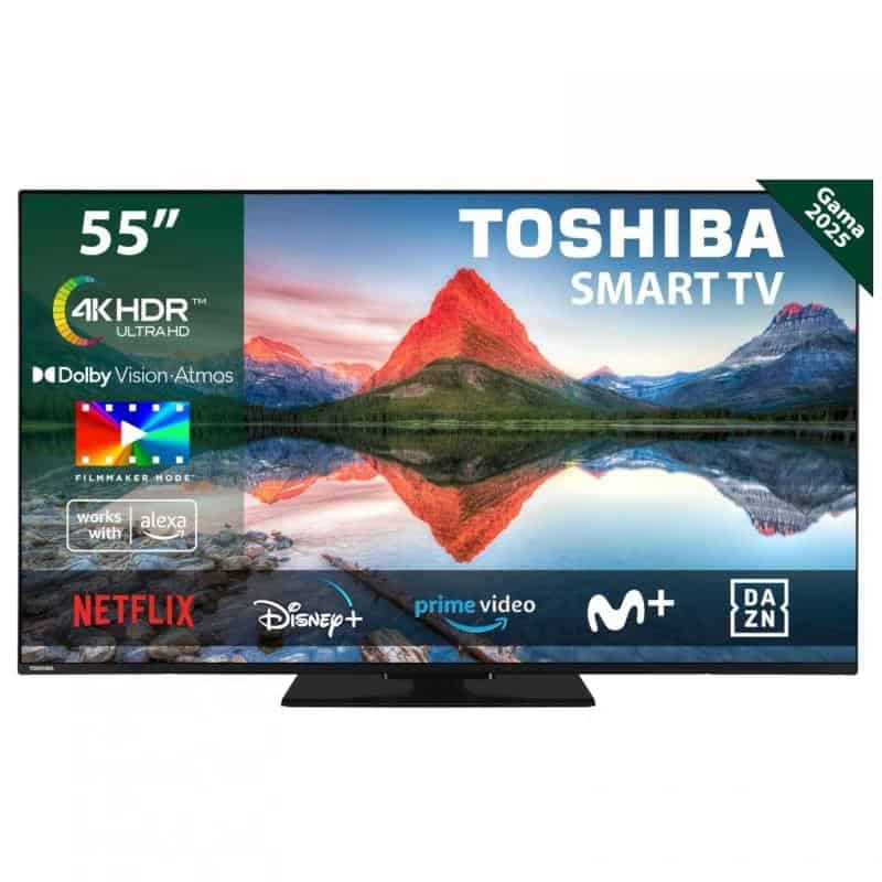 MTVLED0926_800 TOSHIBA TV 55" 55UV3463DG UHD SMART TV PEANA - Imagen 1