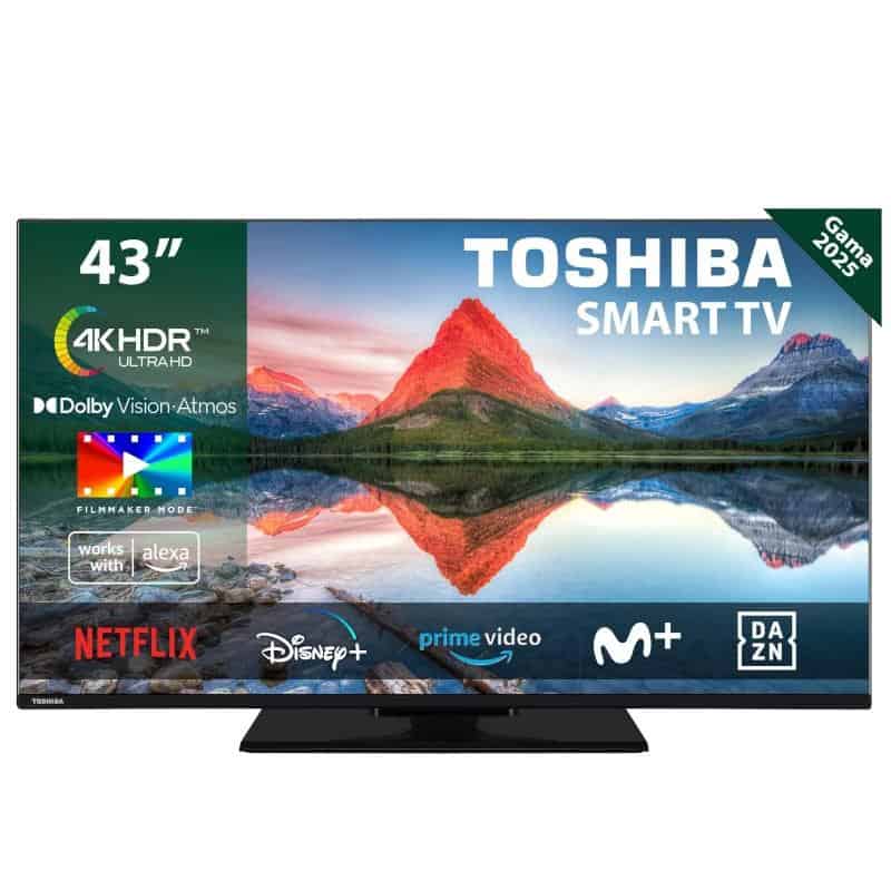MTVLED0937_800 TOSHIBA TV 43" 43UV3463DG UHD SMART TV PEANA - Imagen 1