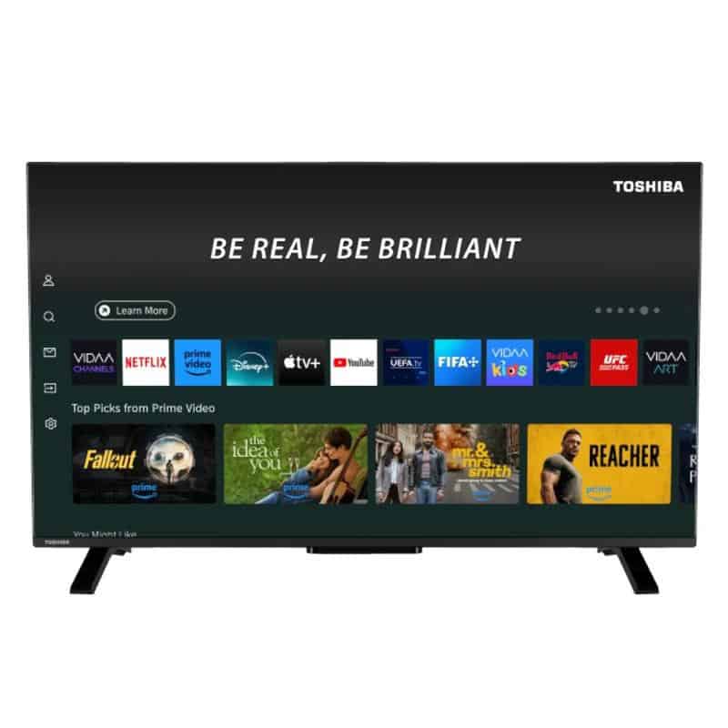 MTVLED0959_800 TOSHIBA TV 40" 40QV2F63DG UHD QLED SMART TV HDR10+ - Imagen 1