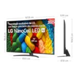 LG 75NANO81A6A TV 75" UHD NANOCELL ALFA7 WEBOS25 - Imagen 2