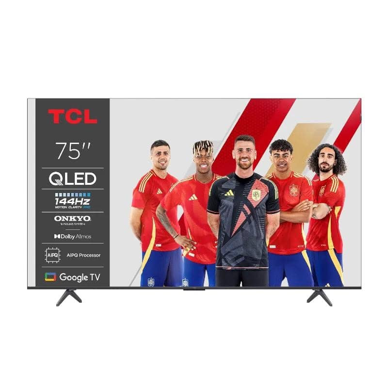 MTVLED1042_800 TCL 75P8K TV 75" QLED 4K / 144 HZ / Onkyo Sound - Imagen 1