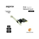 approx APPPCIE1000 Tarjeta Red Gigabit PCI-E LP - Imagen 2
