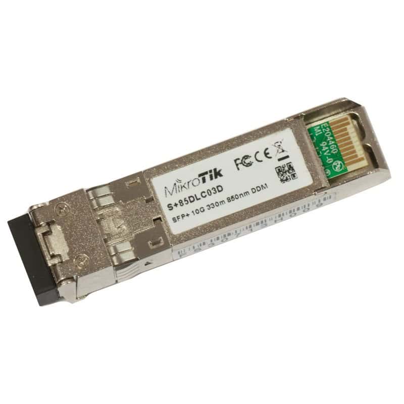 NADACA0080_800 MikroTik S+85DLC03D Modulo SFP+ Multi Modo 300m - Imagen 1
