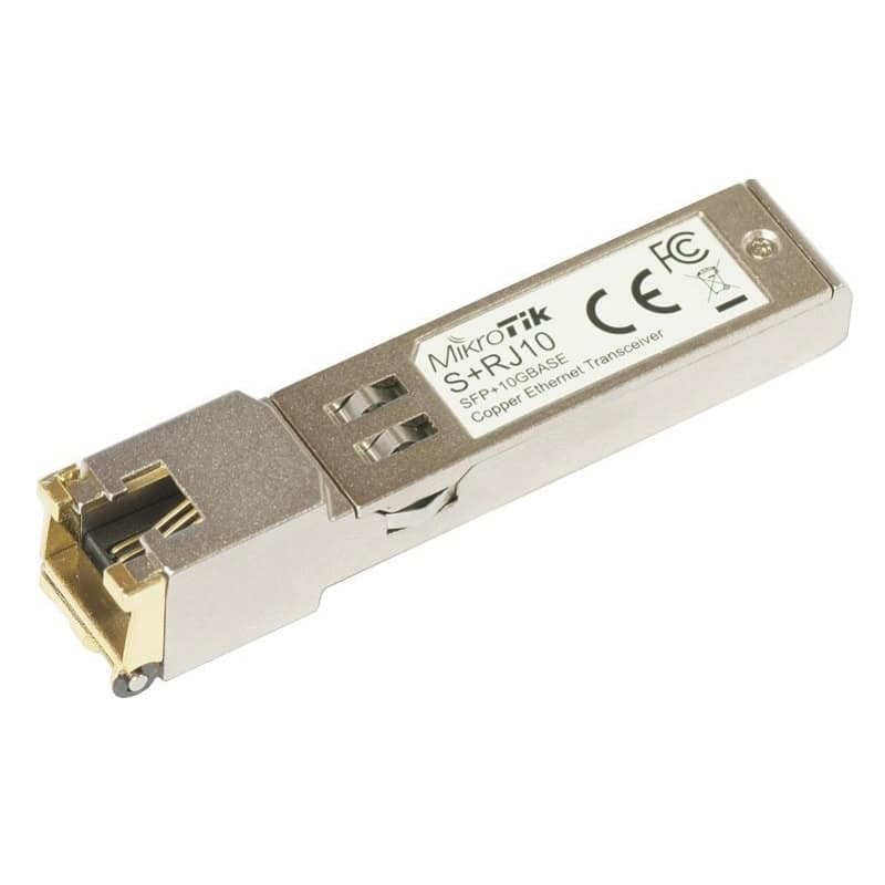 NADACA0141_800 MikroTik S+RJ10 Modulo SFP+ 10GB 200m - Imagen 1