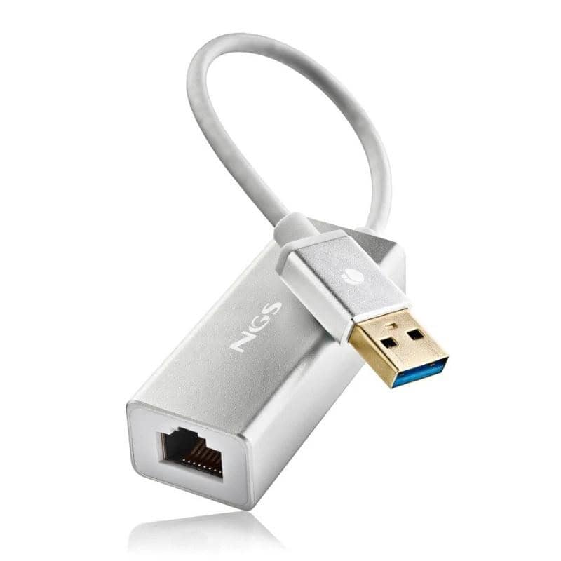 NADACA0261_800 NGS Adaptador Hacker 3.0 usb a lan 1GBPS CABLE 15C - Imagen 1