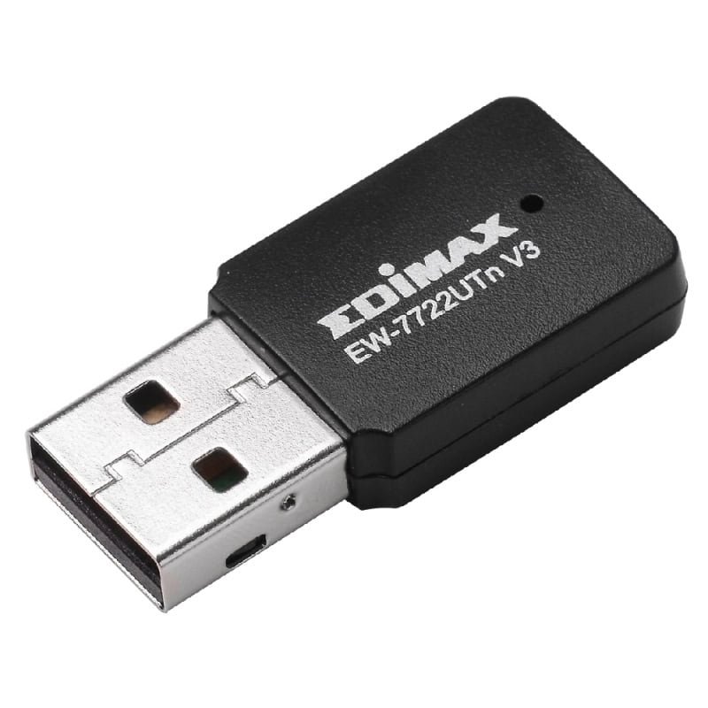 NADAIN0260_800 Edimax EW-7722UTN V3 Tarjeta Red WiFi N300 USB - Imagen 1