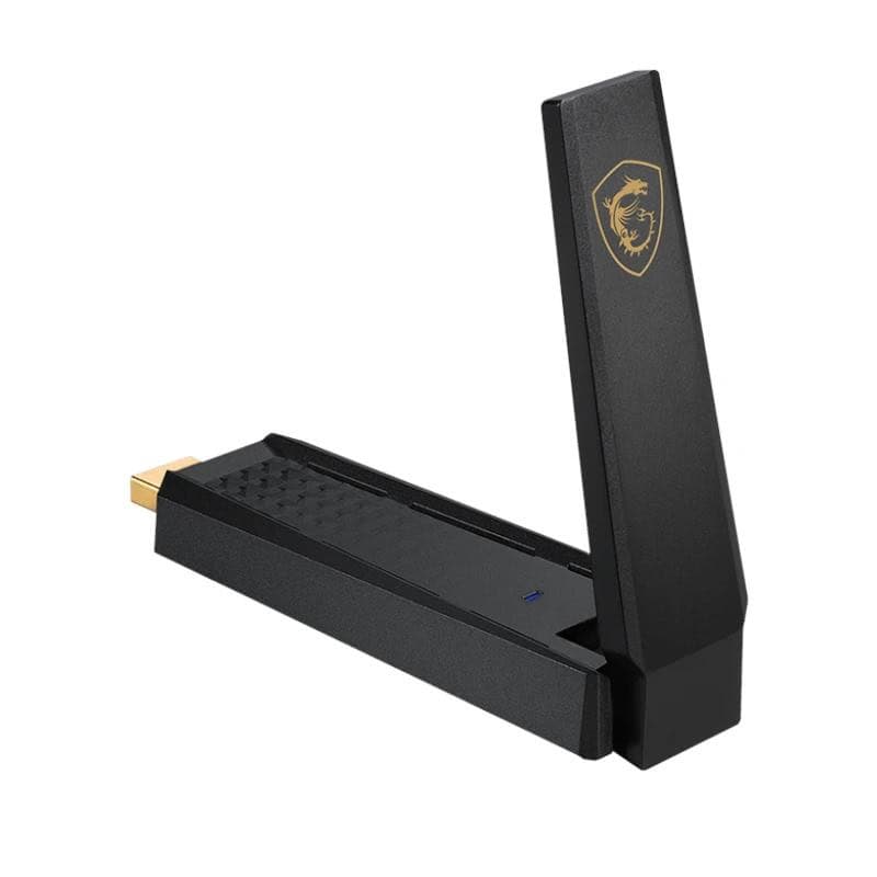NADAIN0299_800 MSI GUAXE54 AXE5400 WiFi6E USB Adapter - Imagen 1