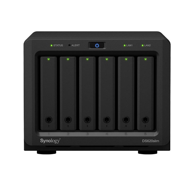 NARARS0168_800 SYNOLOGY DS620slim NAS 6Bay Disk Station - Imagen 1