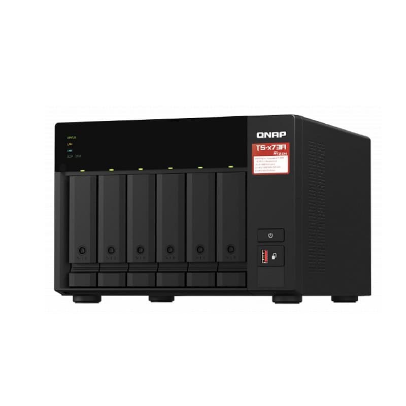 NARARS0222_800 QNAP TS-673A-8G NAS 6XHDD-Bay 2x2.5GbE 3xUSB3.2 - Imagen 1