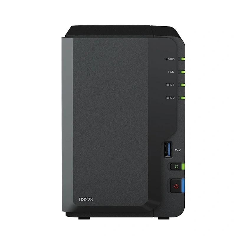 NARARS0229_800 Synology DS223 NAS 2Bay DiskStation 1xGbE - Imagen 1