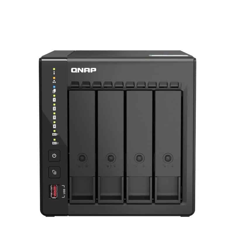 NARARS0234_800 QNAP TS-453E-8G NAS 4XHDD-Bay 2x2.5GbE 4xUSB - Imagen 1