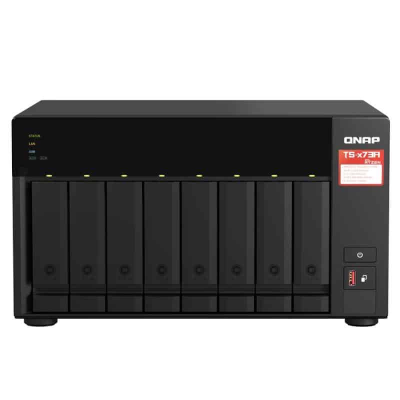 NARARS0245_800 QNAP TS-873A-8G NAS 8XHDD-Bay 2x2.5GbE 4xUSB - Imagen 1
