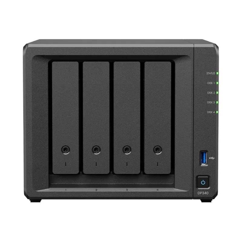 NARARS0253_800 Synology DP340 NAS 1xG 1x10G i/4xHDD 8TB 4-Bay - Imagen 1