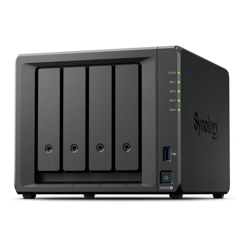 NARARS0254_800 Synology DS425+ NAS 4Bay DiskStation 1x2.5GbE 1xGb - Imagen 1