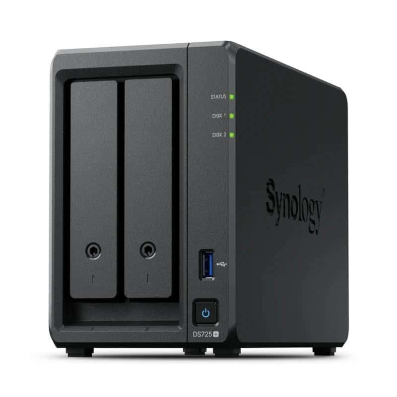 NARARS0256_800 Synology DS725+ NAS 2Bay DiskStation 1x2.5Gb 1xGb - Imagen 1