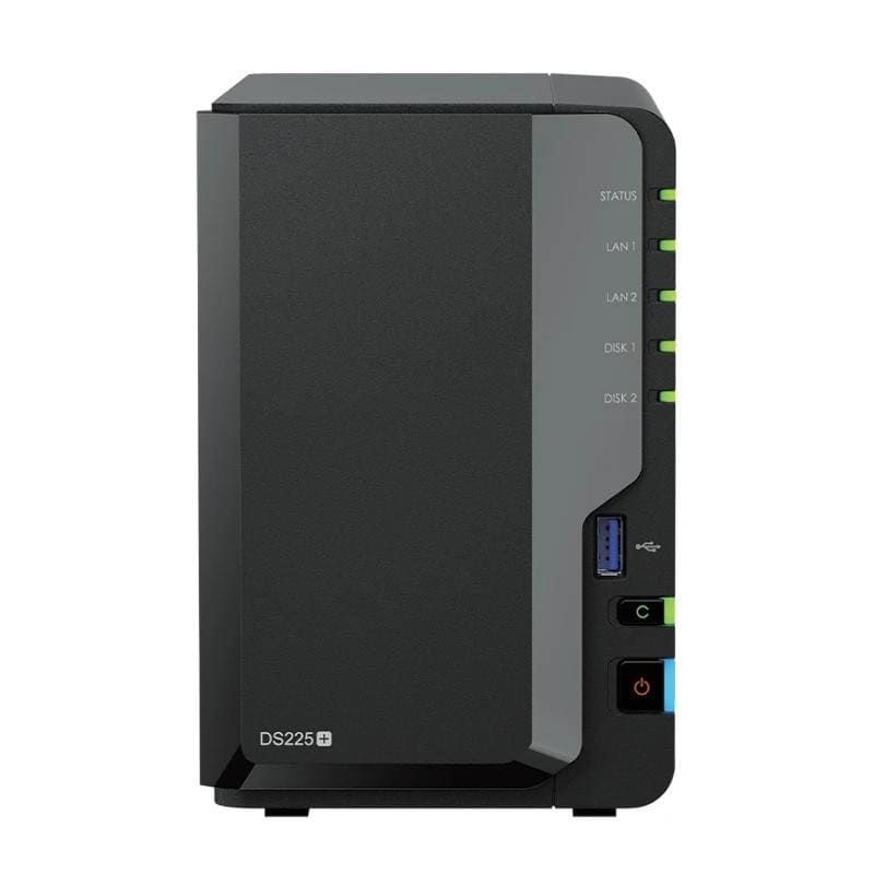 NARARS0258_800 Synology DS225+ NAS 2Bay DiskStation 1x2.5Gb 1xGb - Imagen 1