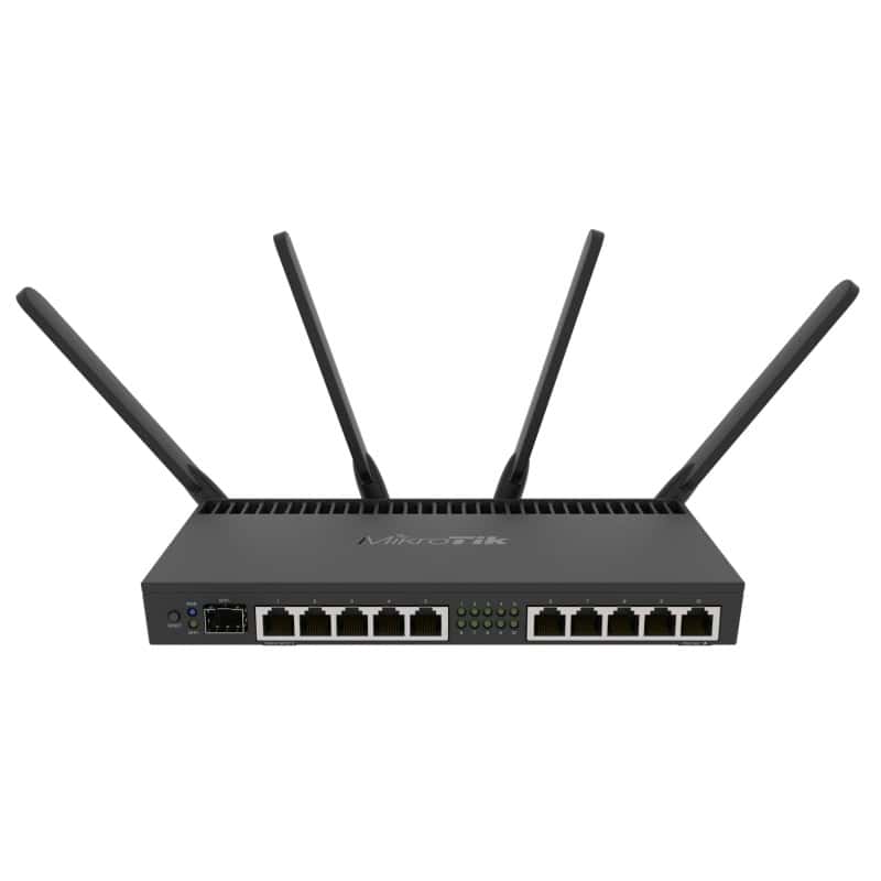 NROCAB0076_800 MikroTik RB4011iGS+5HacQ2HnD-IN Router 10xGB 1xSPF - Imagen 1