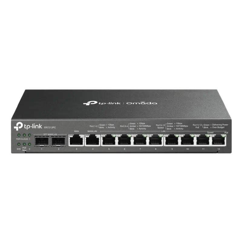 NROCAB0091_800 TP-Link ER7212PC Router 8xGbE 2xGb SFP 1xGbE WAN - Imagen 1