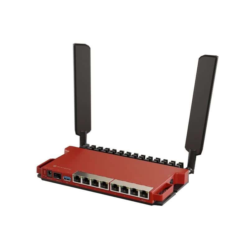NROCAB0095_800 MikroTik L009UiGS-2HaxD-IN Router 8xGbE 1xSFP USB - Imagen 1