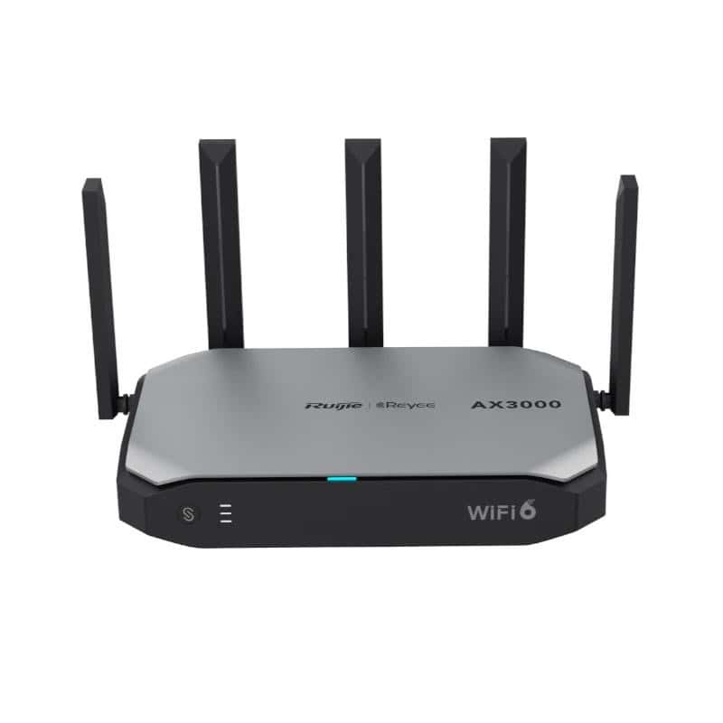NROCAB0104_800 Reyee Router WiFi6 AX3000 Dual Band metal 5xGbE - Imagen 1