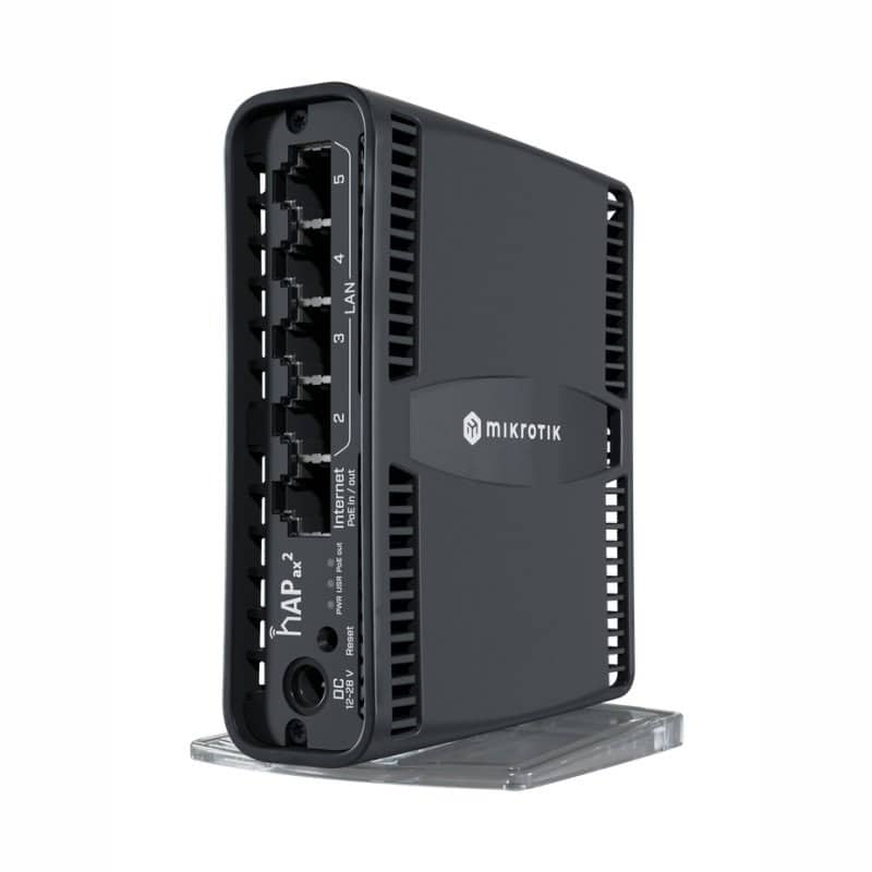 NROINA0356_800 Mikrotik hAP ax2 Router WiFi6 5xGbE (1PoE) Dual - Imagen 1