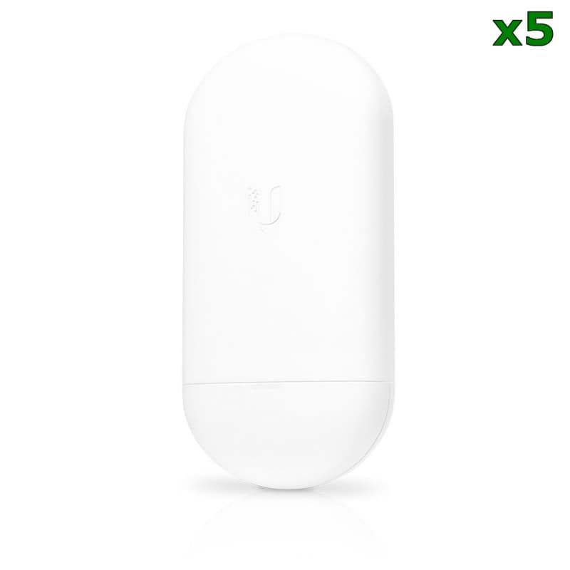 NSWPAC0402_800 Ubiquiti NanoStation AC Loco 5 5GHz 13dBi Pack 5 - Imagen 1