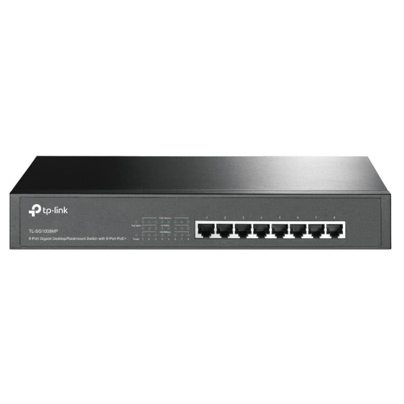 NSWSAR0235_800 TP-LINK TL-SG1008MP Switch 8xGB PoE+ - Imagen 1