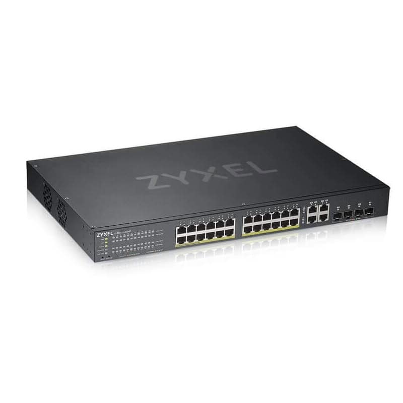 NSWSAR0238_800 ZyXEL GS1920-24HPv2 Switch 24xGbE PoE 4xCombo - Imagen 1