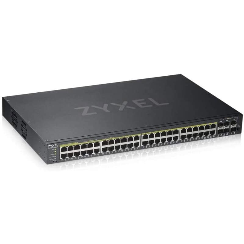 NSWSAR0239_800 ZyXEL GS1920-48HPv2 Switch 44xGbE PoE 2xSFP 4xComb - Imagen 1