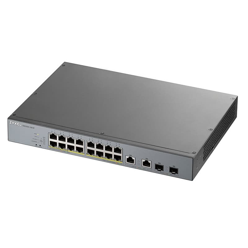 NSWSAR0251_800 ZyXEL GS1350-18HP Switch 16xGB PoE 2xSFP 250W - Imagen 1