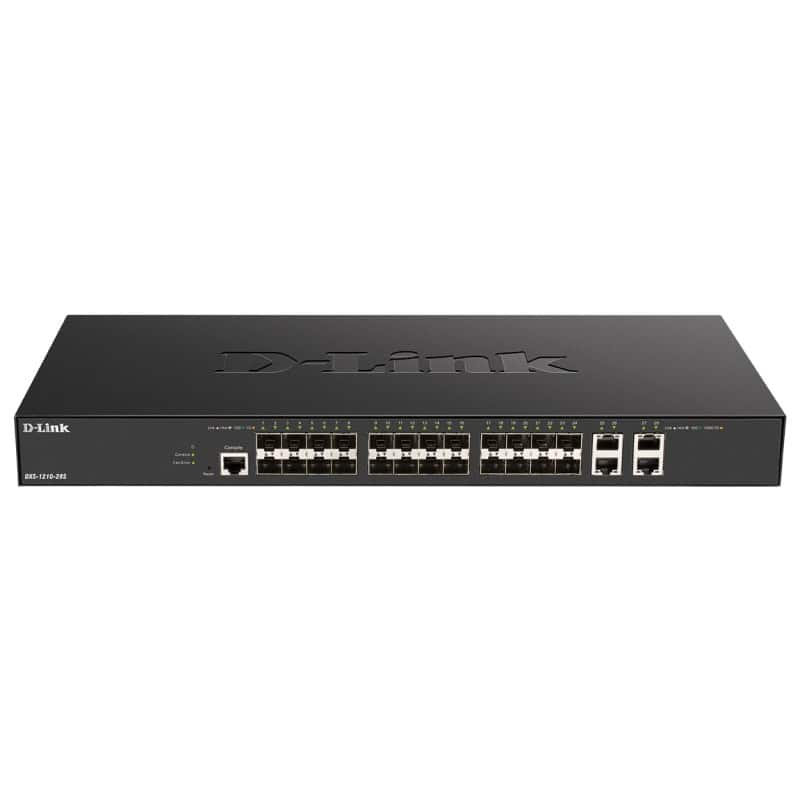 NSWSAR0266_800 D-Link DXS-1210-28S Switch 24x10G SFP+ 4x10G - Imagen 1