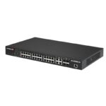 Edimax PRO GS-5424PLC V2 Switch 24xGB PoE+ 4xSFP - Imagen 2