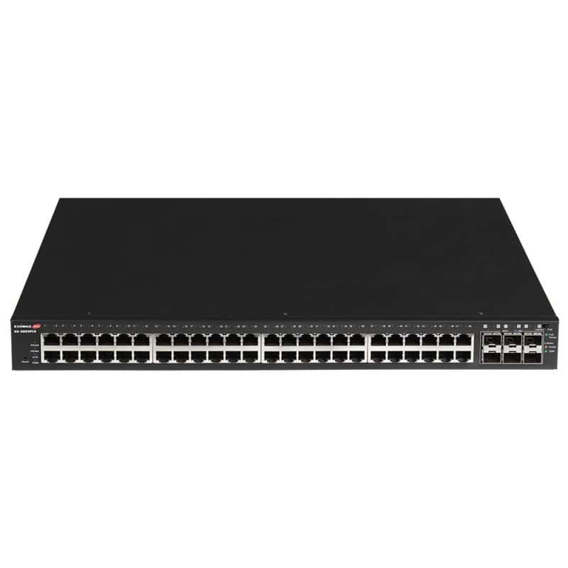 NSWSAR0300_800 Edimax PRO GS-5654PLX Switch 48xGb PoE+ 6xSFP+ - Imagen 1