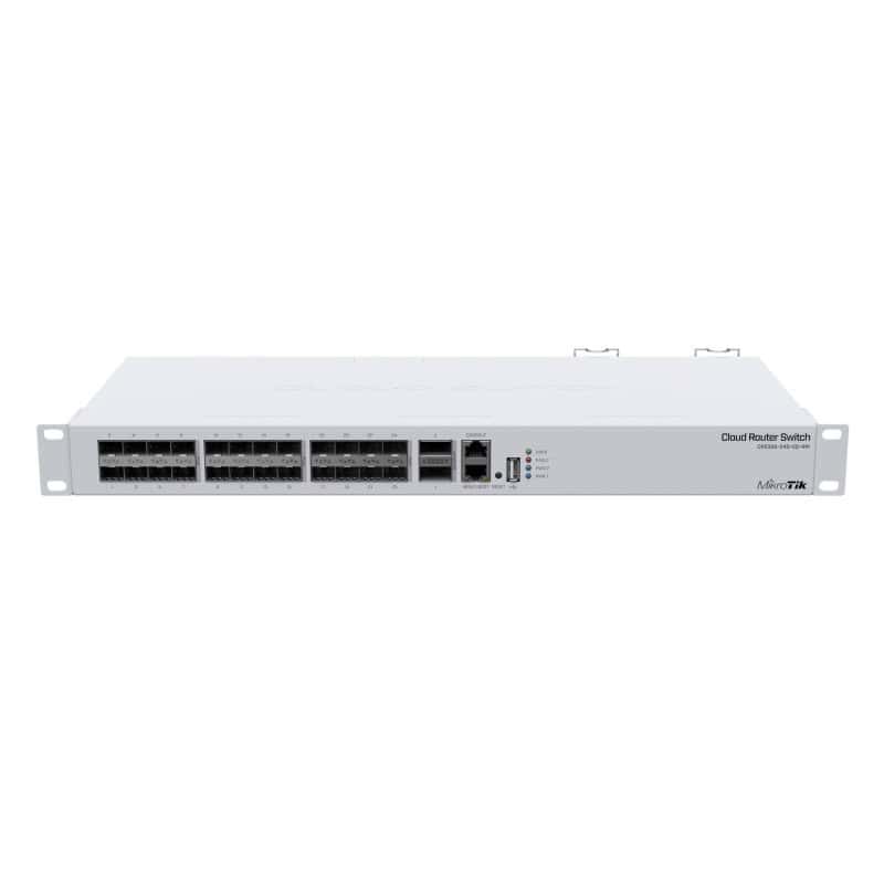 NSWSAR0305_800 MikroTik CRS326-24S+2Q+RM Switch 24xSFP+ 2xQSFP+ - Imagen 1
