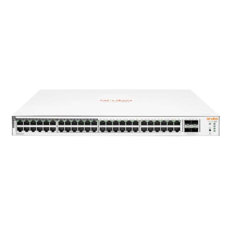NSWSAR0322_800 HPE NW IOn 1830 48xGbE 24 PoE 4xSFP 370W Swi - Imagen 1
