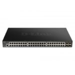D-Link DGS-1250-52XMP/E Switch 48xG PoE+4x10G SFP+