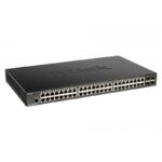 D-Link DGS-1250-52XMP/E Switch 48xG PoE+4x10G SFP+ - Imagen 3