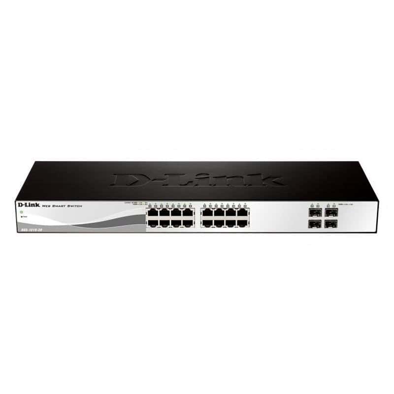 NSWSAR0336_800 D-Link DGS-1210-20/E Switch 16xGB 4xSFP Combo - Imagen 1