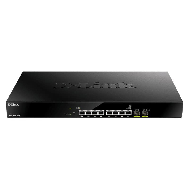 NSWSAR0339_800 D-Link DMS-1100-10TP Switch 8x2.5GbE PoE 2xSFP+ - Imagen 1