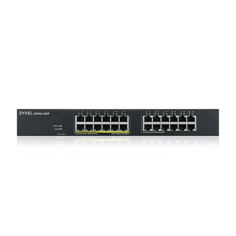NSWSAR0349_800 ZyXEL GS1915-24EP Switch 24xGbE (12 PoE) 130W Neb - Imagen 1
